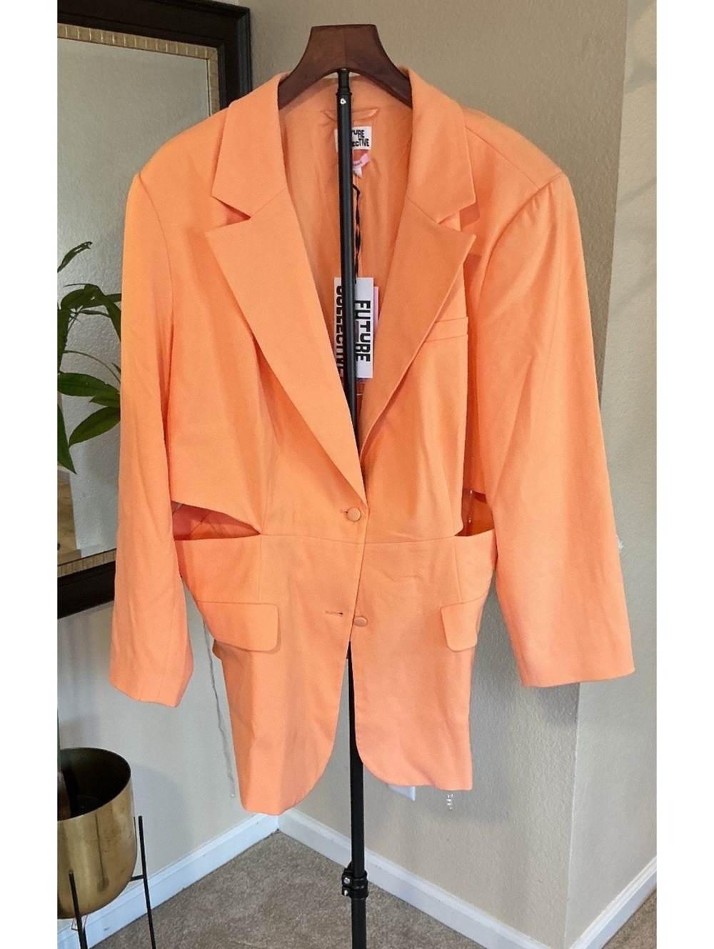 Future collective suit dress open back women’s 3x